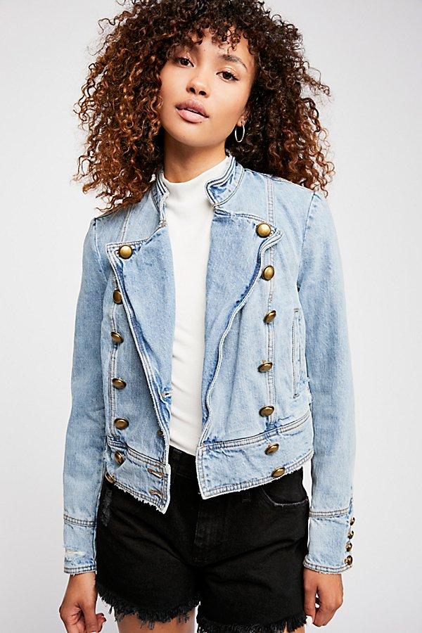 Ferry Denim Jacket By Free People